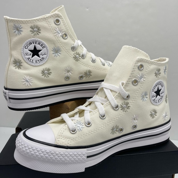 Converse WMNS Cream High-Top
CTAS EVA LIFT HI
EGRET/WHITE/PALE SURPLUS Sneakers - Picture 6 of 16